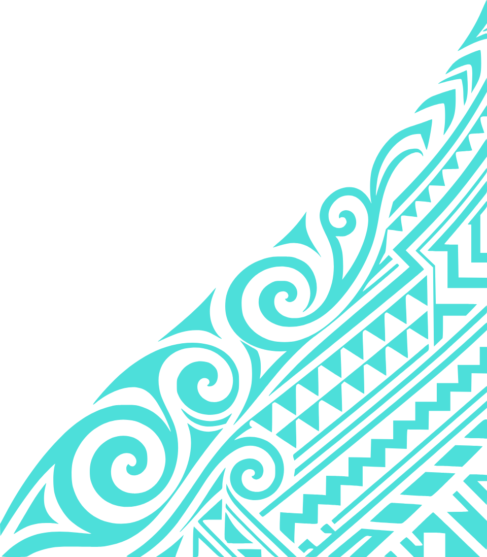 Turquoise Tribal Pattern – Digital Art Print