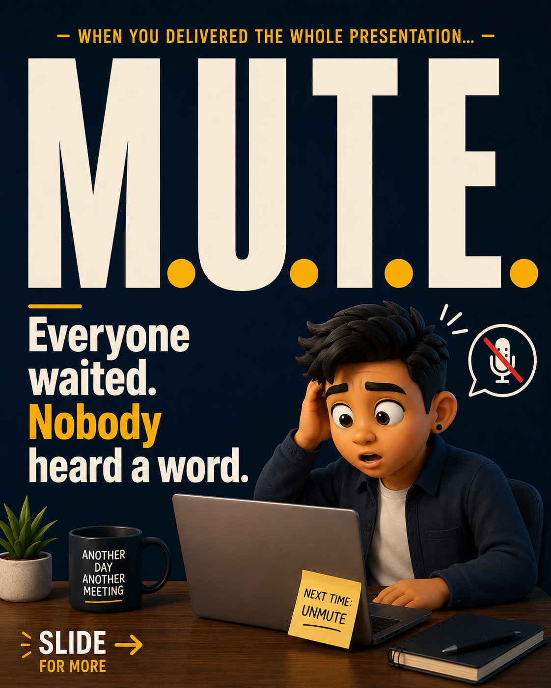 Cute Office Character – Digital Art Download